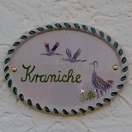 Ferienwohnung Kraniche, Seenaehe, Mecklenburgische Seenplatte *