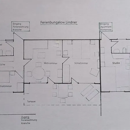 Ferienwohnung Kraniche, Seenaehe, Mecklenburgische Seenplatte Apartman *
